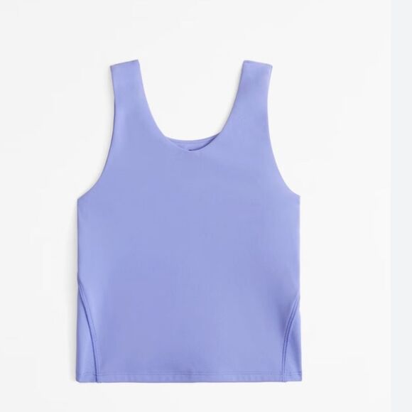 Abercrombie YPB Cropped Active Tank SIZE 9/10 - Picture 1 of 4